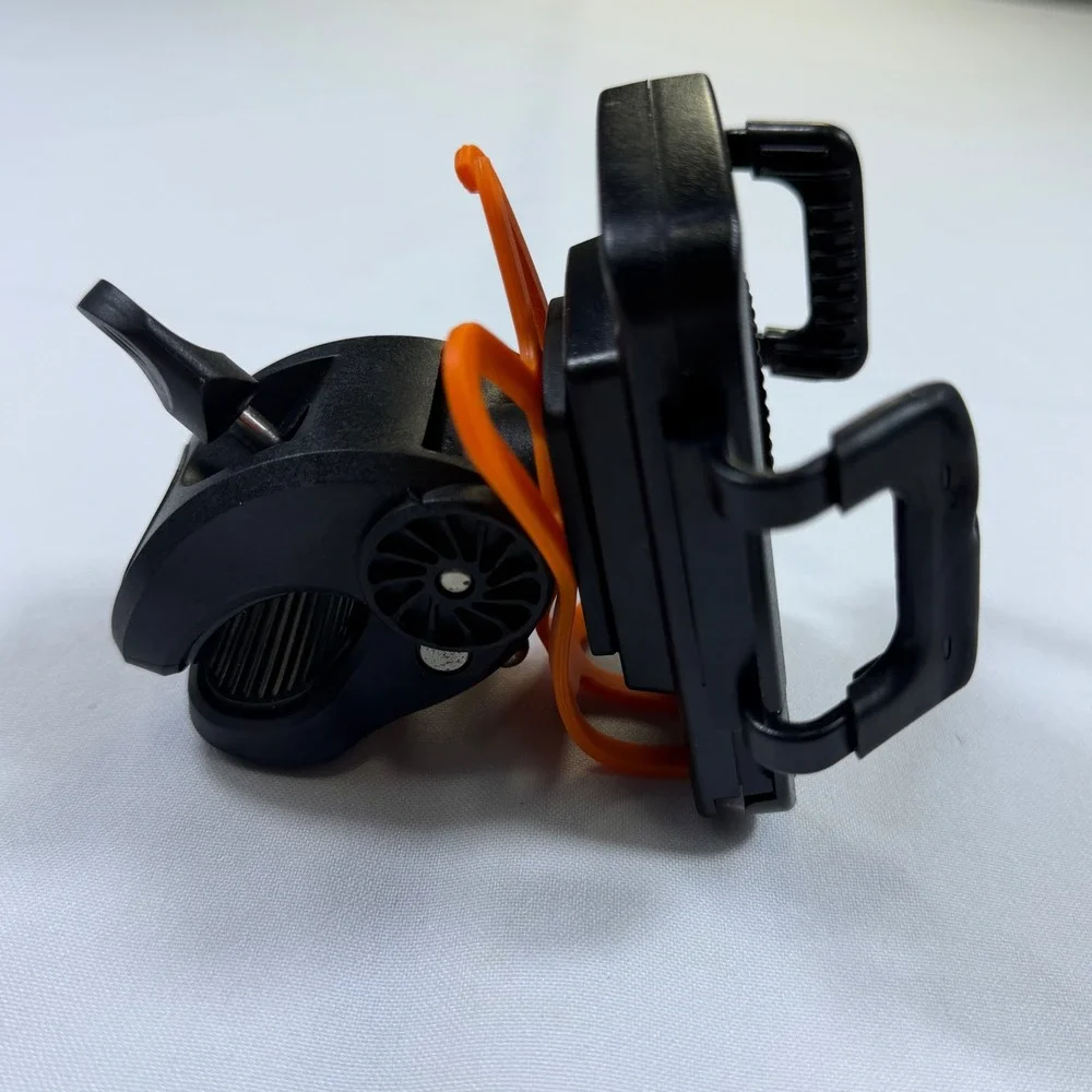 ESR Bike Phone Mount Adjustable Handlebar Holder Black Orange‎ Universal Clamp